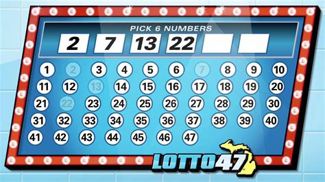 Aug 16, 2023 · The Lotto 47 winning numbers are in for the Wednesday, Aug. 16 drawing with a jackpot that has reached an estimated $8.3 million. The jackpot is the ninth largest in the game's history, according ... 